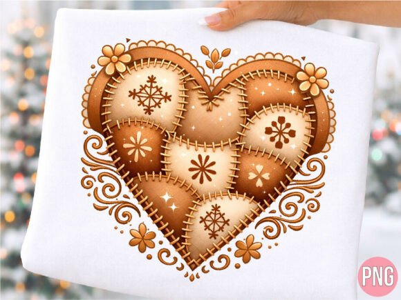 Download Boho Patchwork Quilt Heart Design PNG - Heart design png Collection