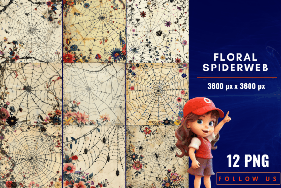 Download Floral Spiderweb Junk Journal - Journal Collection
