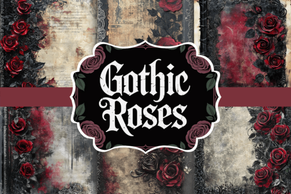 Download Gothic Roses Junk Journal - Journal Collection